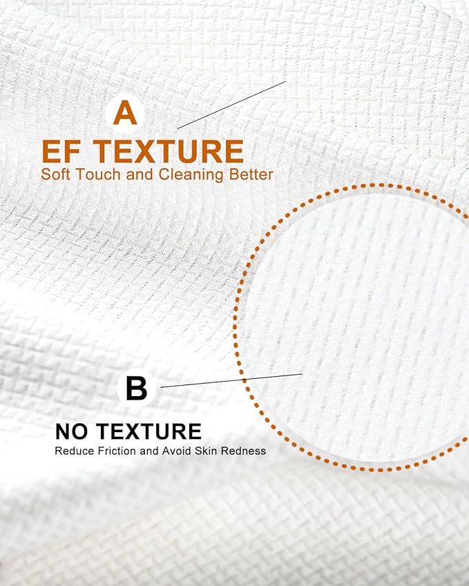 LUXU Large Disposable Face Towel with Super Absorbent,Extra Thick Soft Facial Towels Plant Fiber Facial Washcloth Biodegradable Dry Wipes for Sensitive Skin,Cruelty Free-150 Count