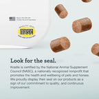 Kradle Calming Chews for Dogs - Anxiety and Stress Support - L-Theanine Ashwagandha GABA - Calming Supplement for Relaxation and Stress - Chicken Flavor- 150 Non-Drowsy Chews
