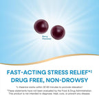 Nature's Way Quick Calm Gummies, L-Theanine for Relaxation*, Fast-Acting, Stress Relief from L-Theanine Within 30-60 minutes*, with Ashwagandha, Vegetarian, Mixed Berry Flavored,  60 Gummies