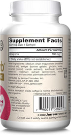 Jarrow Formulas QH-Absorb Ubiquinol 100mg - 120 Softgels - High Absorption & Active Antioxidant Form of Co-Q10 - Supports Mitochondrial Energy Production & Healthy Cardiovascular Function