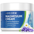 Topical Magnesium Cream for Sleep – Soothing Magnesium Lotion for Legs, Feet, and Body – Infused with Natural Herbal Extracts – 4.2oz / 120ml