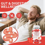 Fiber Gummies for Adults, Probiotic Fiber Gummy Sugar Free Fiber Supplement for Women Men Digestive Regularity Health Support Gut and Immune Wellness - 60 Gummies