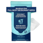 Pacifica Beauty Coconut Milk & Essential Oils Underarm Deodorant Wipes, Helps Remove Odor, Aluminum-Free, Vegan & Cruelty-Free, 30 Wipes (1-Pack)