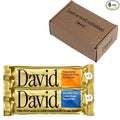 David High Protein Bars - 0g of Sugar, Low Carb, Gluten Free - 28g of Protein, 150 Calories - Variety 6 Pack (3x Peanut Butter Chocolate Chunk, 3x Chocolate Chip Cookie Dough