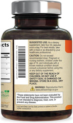 Turmeric Curcumin Supplement - 2000mg Organic Turmeric & 400mg Organic Ginger per Serving - 95% Curcuminoids & BioPerine Black Pepper for Best Absorption & Joint Support, Bottled in USA - 240 Capsules