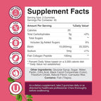 Hair Skin and Nails Gummies for Women - Extra Strength Biotin and Collagen Gummies for Women Hair Skin Nails Support - Non-GMO Kosher Marine Collagen Biotin 10000mcg per serving - 90 Count