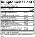 Vitanica Slow Flow, Menstrual Flow Support, Vegan, 60 Capsules