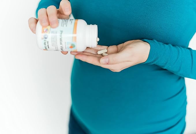 Raise Them Well Prenatal Multivitamin with Methylfolate, K2 MK-7, Glutathione & Iron, Physician Developed, Non-GMO, Supports Healthy Pregnancy, Brain & Bone Development, 150 Veggie Capsules