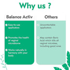 Balance Activ Odor Relief pH Balanced Vaginal Gel for Women, Works Naturally to Rapidly Relieve Unpleasant Odor & Restore Feminine Freshness