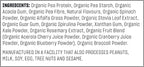 Vega Organic Protein & Greens Creamy Vanilla (26 Servings), 35.3 oz (1 Kg)