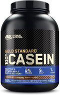 Optimum Nutrition Gold Standard 100% Micellar Casein Protein Powder, Slow Digesting, Helps Keep You Full, Overnight Muscle Recovery, Chocolate Supreme, 4 Pound (Packaging May Vary)