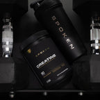 Spoken Nutrition Creatine Monohydrate, Build Lean Muscle Mass and Improve Recovery, Unflavored Powder, 90 Servings, Strength & Performance Support