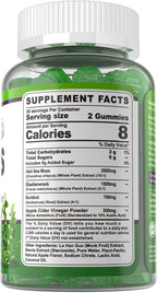 Sea Moss Gummies - Irish Sea Moss Gummies for Adults & Kids - Advanced Superfood Seamoss Supplement with Organic Bladderwrack & Burdock Root Extract，ACV for Daily Immune, Gut Cleanse, Vegan, 60 Counts