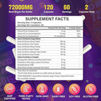 Beef Organ Supplement for Women - 100% Grass Fed Beef Organs with Bovine Liver, Ovary, Uterus, Kidney, Heart & Fallopian Tubes - PMS, Menopause & Energy, Immune & Mood Support, 120 Count