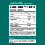 Goli Matcha Mind Gummies - 180 Count - Green Tea Leaves Powder with Cognizin for Focus, Attention and Brain Health, Vegan, Non-GMO, Gluten-Free & Gelatin Free.