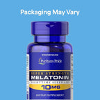 Puritan's Pride Premium Super Strength Melatonin 10mg Sleep Aid, Dietary Supplement for Sound, Restful, & Longer Sleep Support, 4 Month Supply, 120 Rapid Release Capsules, 2 Pack (Packaging May Vary)