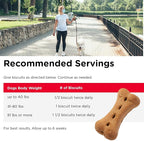 Nutri-Vet Hip & Joint Biscuits for Dogs, Dog Hip & Joint Supplement, Functional Treat, Large Sized Biscuit, 300mg of Glucosamine, 6 lb Bag