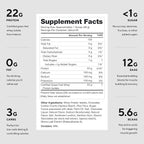 LEGION Whey+ Protein Whey Isolate from Grass Fed Cows (Cookies & Cream, 60 Servings) - Whey Protein Isolate Low Calorie, Non-GMO, Sugar Free, Lactose and Gluten Free, All Natural Protein Powder