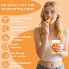 Pineapple Gummies for Women pH, Feminine Balance, Vaginal Health, Female Probiotics Gummy, Wellness Support, Vegan, Gluten-Free, Hawaiian Pineapple 90 Gummies 45 Servings