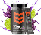 MTN OPS Ignite Sugar Free Energy Drink Powder Trail Packs with 200mg Caffeine, Travel Pre Workout Packets for To-Go Energy, Nootropic Blend, L Arginine & Citrulline, 20 Servings, Rocky Mountain Rickey