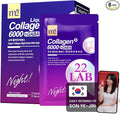 m2 Liquid Collagen for firmer Skin, Night Beauty Drink with GABA, Biotin, Secrets of Korean Celebs, Sleep Repair in One Step | Scientifically Proven 68% Collagen Boost in 24HR, No Added Sugar (8pk)