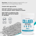 NaturesPlus Collagen Peptides, Vanilla - 0.8 lb Powder, Pack of 2 - Hair, Skin, Nail & Joint Health, Immune System Support - Non-GMO, Gluten Free - 28 Total Servings
