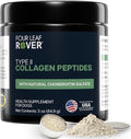 Four Leaf Rover Collagen for Dogs - Type II Grass-Finished Beef Collagen with Chondroitin Sulfate - 30 Day Large Dog Supply, Powder