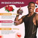 Totaria (2 Packs) Beet Root Gummies - Beetroot Supplement with Grape Seed, Pomegranate, Vitamin C, B12 & B3 - Nitric Oxide Gummies for Heart, Energy, Muscle & Circulation Support Vegan, Non-GMO