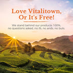 Vitalitown Vitamin D3 K2 Supplement, Vitamin D3 10000 IU Vitamin K2 (MK7) 200 mcg, 90 Softgels, Non-GMO, No Gluten & Soy, for Bone, Teeth, Immune & Heart Health
