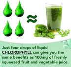 Liquid Chlorophyll Drops, Chlorophyll Liquid Drops, Body Deodorizing, Supports for Odor Balance, Natural Body Freshness, Body Odor Control, Fresh Breath, 60ml.
