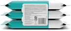 Amazon Basics Adult Wet Wipes Flushable formulated without Fragrance, 126 Count (3 Packs of 42) Packaging May Vary
