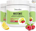 NaturalSlim Magicmag Pure Magnesium Citrate Powder Stress, Constipation, Muscle, Heart Health, and Sleep Support | Raspberry Lemon Magnesium Supplement - 8oz Drink Mix (3 Pack)