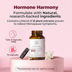 Happy Mammoth **Not Available Hormone Harmony Natural Hormonal Support for Women, Relief for Menopause, Perimenopause, Healthy Hormonal Balance, Hot Flashes. 72 Capsules.