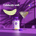 purple tree Post-Celebration Wellness Supplement for Liver Support & Hydration | Liposomal Dihydromyricetin (DHM), L-Glutathione, Milk Thistle, B Vitamins, Minerals, Willow Bark | 30 Capsules