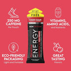 NewTrition® Extra Strength Energy Shots, 1.7 fl oz - 250mg Caffeine with Vitamin B & Amino Acids, Sugar-Free, Zero Calorie Vitamin Energy Drink for Focus & Endurance (Pack of 24, Cherry Bomb)