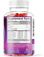 Nature's Nutrition Probiotics for Women Gummies with Cranberry - 6 Premium Strains for PH Balance, Digestive Health, Vaginal & Immune Support, Women's Probiotic Gummy for Feminine Health - 120 Gummies