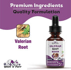 Valerian Root for Dogs - Valerian for Dogs - Helps to Calm & Relax, and Much More - Dog Anxiety Relief - Dog Calming - Dog Sleep Aid - Sleep Aid for Dogs - Dog Calming Supplement - 1 fl oz
