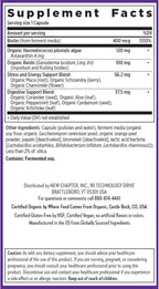New Chapter Biotin Supplement, Vegan Hair Skin and Nails Vitamins with Fermented Biotin + Astaxanthin - 60 Count