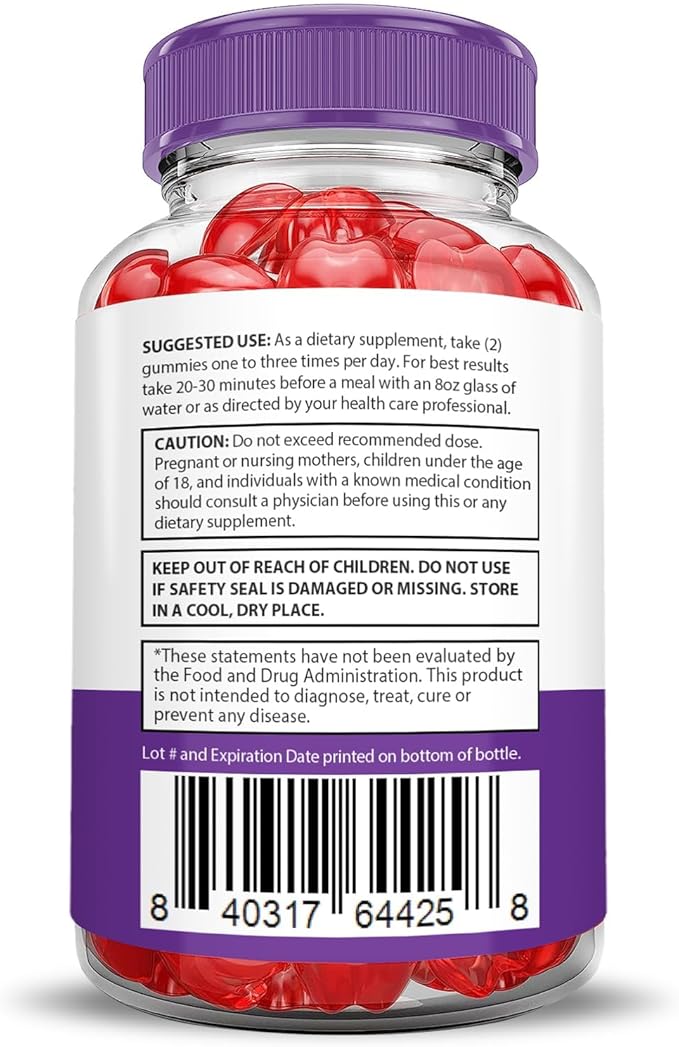 Justified Laboratories Ultra Quick Keto ACV Gummies Advanced Formula 1000MG Ultraquick Keto Gummies Apple Cider Vinegar Formulated with Pomegranate Beet Juice Powder B12 Vegan Non GMO 60 Gummys