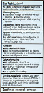 Rite Aid Natural Sleep Aid Caplets, Diphenhydramine HCl, 25mg - 200 Count | Sleeping Pills for Adults Extra Strength