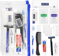 Basic Toiletry Kits, Individually Packed, Personal Hygiene Bulk Homeless Care Package Supplies