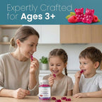 Sugar Free Calm Magnesium Citrate Gummies - High Absorption Calming Magnesium Citrate Gummy for Adults & Kids to Support Sleep, Stress Relief, Heart Health, Nerves, Muscles & Bones
