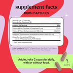 Lemme Burn Belly Fat Capsules, Clinically Studied AMPK Metabolic Activator Actiponin Jiaogulan, 50% EGCG Green Tea Extract, Vitamin B6, Methyl B12 for Men and Women - 60 Count (Pack of 2)