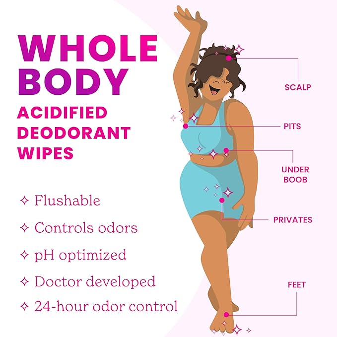 Lume Acidified Deodorant Wipes - 24 Hour Odor Control - Aluminum Free, Baking Soda Free, Skin Loving - 15 Count (Pack of 3) (Cool Cucumber)
