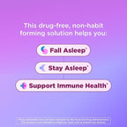 OLLY Sleep Immunity Melatonin Gummy, Vitamin C, Zinc, Echinacea, 3mg Melatonin, Immune and Sleep Support, Berry - 36