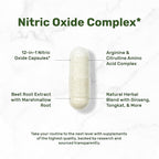 Nitric Oxide Supplement 3,000mg, 300 Capsules | 12-in-1 Complex for Men & Women – Arginine, Citrulline, Korean Red Ginseng, Tongkat Ali, Maca Root, & Marshmallow Blend*