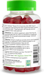 21st Century VitaJoy Extra Strength B-12 3000 mcg Gummies, Raspberry, 90 Count