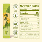 TEAZEN Kombucha Powder, Korean Plum Flavor, Zero Sugar, Sparkling Fermented Powdered Mix Beverage from Korea, Live Probiotics & Prebiotics, On-the-Go 10 Packets, 1.76oz