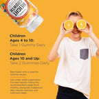 NutraPep Teens Height Growth Supplement Gummies - Kids Grow Taller Natural Height Increaser Multivitamin - with Calcium Vitamin D3 K2 Zinc L-Arginine L-Glutamine L-Ornithine for Boys Girls