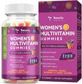 Totaria Sugar Free Multivitamin Gummies for Women 14+ w/Iron, Inositol, Folate, Biotin, Womens Daily Multivitamin Gummy w/Vitamin A, C, B, D3, K2, for Hair, Skin, Energy, Immune, Mixed Flavors